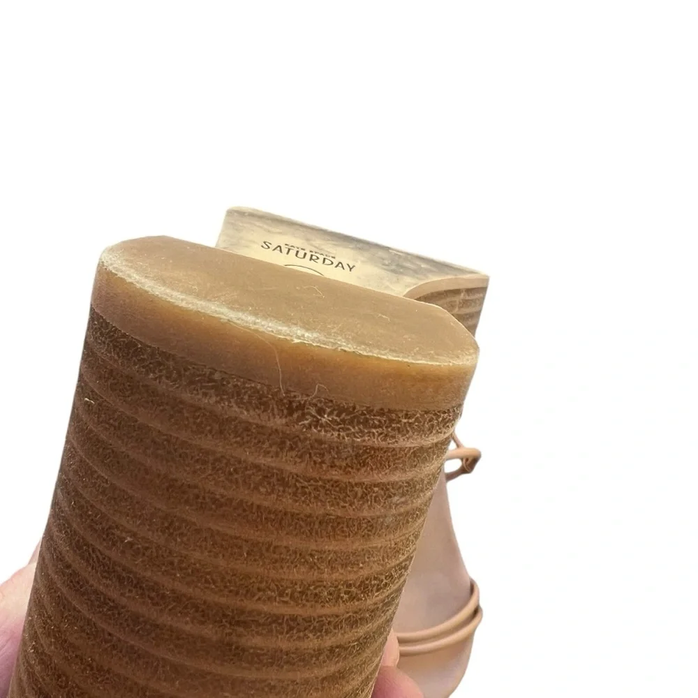 Kate Spade Saturday Wood Platform Wedge Sandal Tan Size 6 - Picture 13 of 15